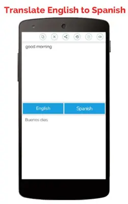 Spanish English Translator android App screenshot 6